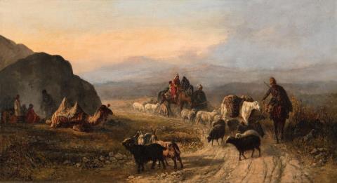 Fedor Bajkov - Shepherds in the Caucasus