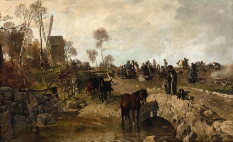 Gregor von Bochmann - Peasants Farming