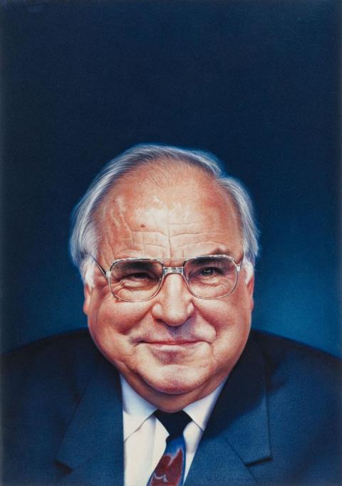Gottfried Helnwein - Helmut Kohl