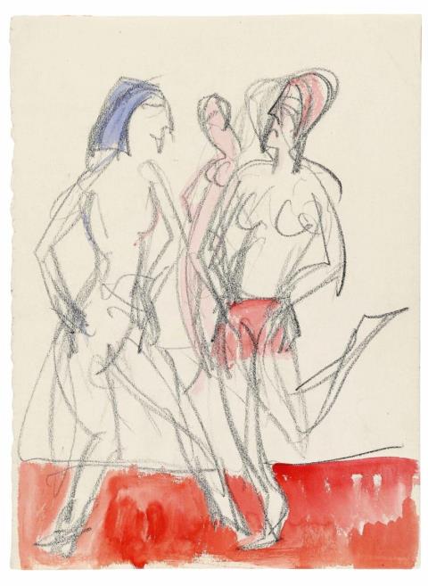Ernst Ludwig Kirchner - Tanzszene