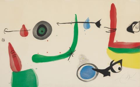 Joan Miró - Déballage II