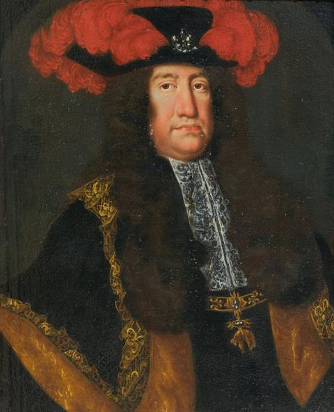 German or Austrian School 18th century - Portrait of Emperor Charles VI