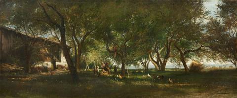 Joseph Wenglein - A Summer Landscape