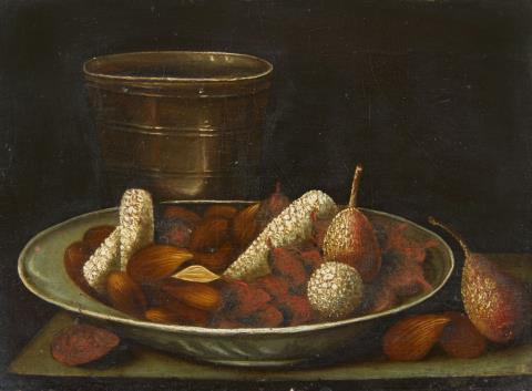 Georg Flegel, circle of - Still Life with Almonds, Sweetmeats and Drinking Vessels Still Life with Figs, Sweetmeats and a Wine Glass