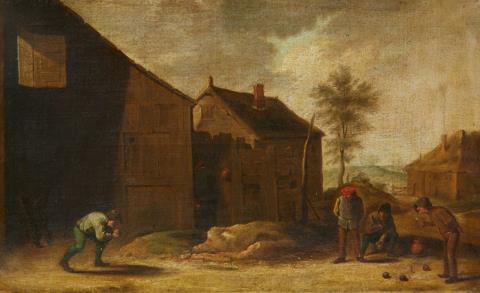 David Teniers d. J., Nachfolge - Boule-Spieler