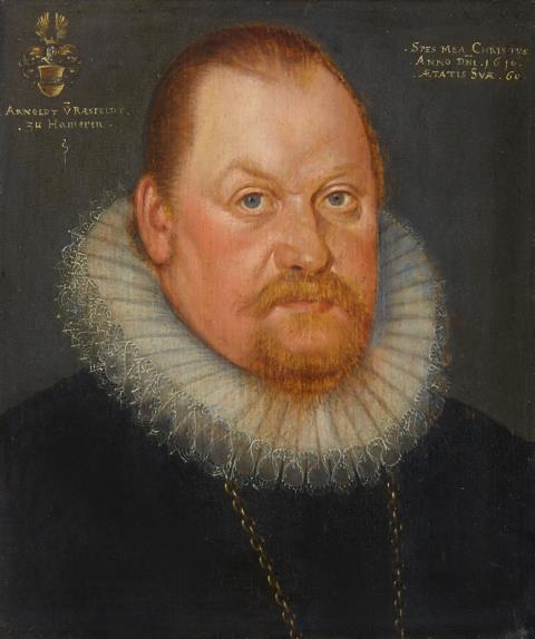  Westphalian School - Portrait of Arnold von Raesfeld