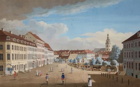 Johann August Ernst Niegelssohn - Two Views of Berlin in the Era of Frederick the Great.