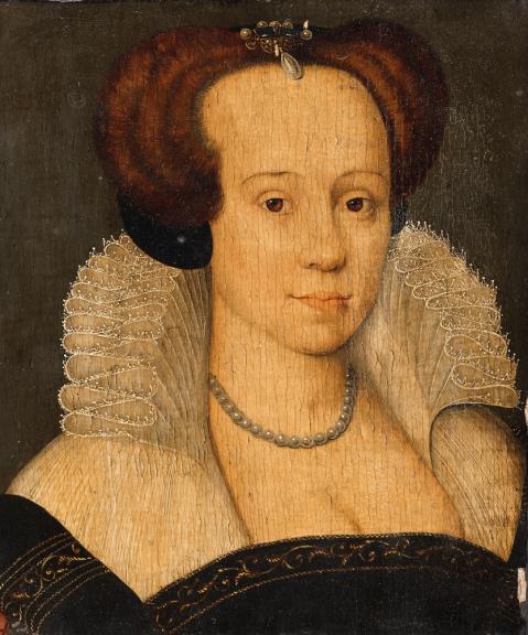 Französischer Meister des 16. Jahrhunderts - Bildnis einer Dame