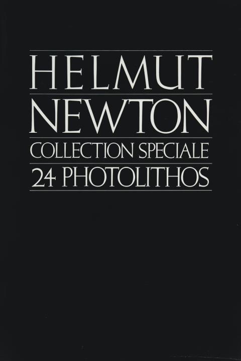 Helmut Newton - Collection Speciale. 24 Photolithos