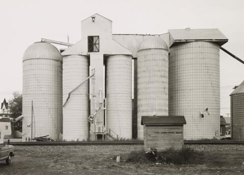 Hilla Becher - Getreidesilo in Chebanse, Illinois, USA
