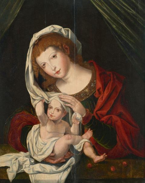 Jan Gossaert - Madonna mit Kind