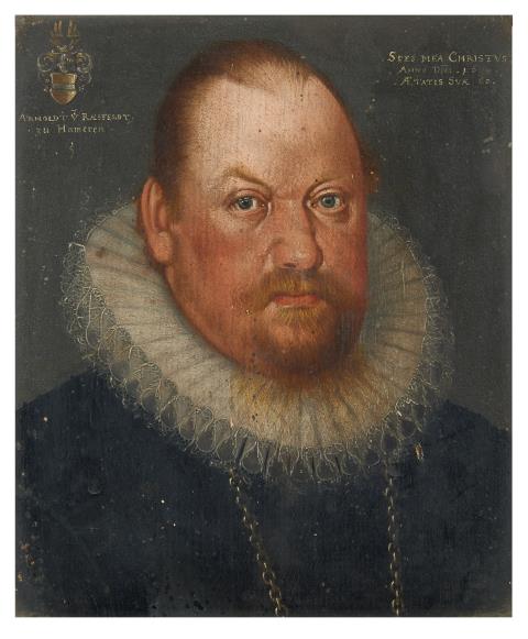  Westphalian School - Portrait of Arnold von Raesfeld