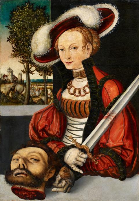 Lucas Cranach d. Ä. - Judith mit dem Haupt des Holofernes