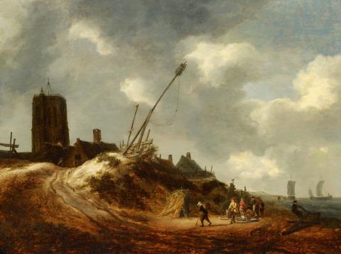 Isaack van Ruisdael - Ansicht von Egmond