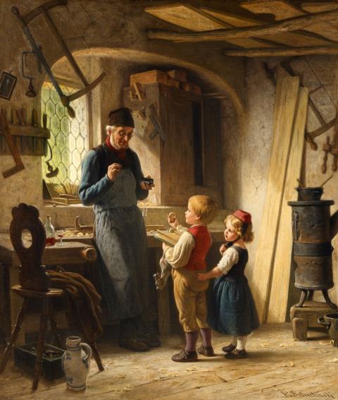Emil Schuback - In Grandfather's Workshop