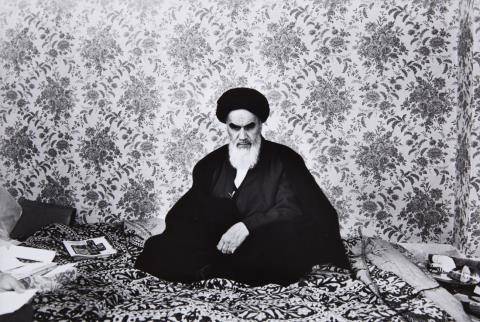 Robert Lebeck - Ayatollah Khomeini im Pariser Exil