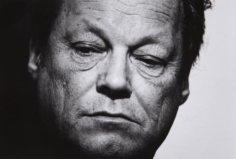 Robert Lebeck - Willy Brandt, Rücktritt, Bonn