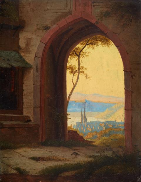 Philipp Jakob Wagner - View through an Archway