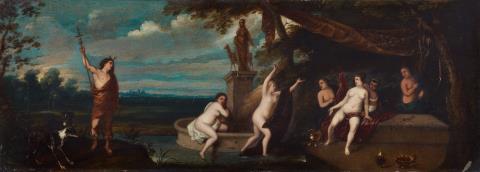 Flämischer Meister des 17. Jahrhunderts - Diana im Bade
