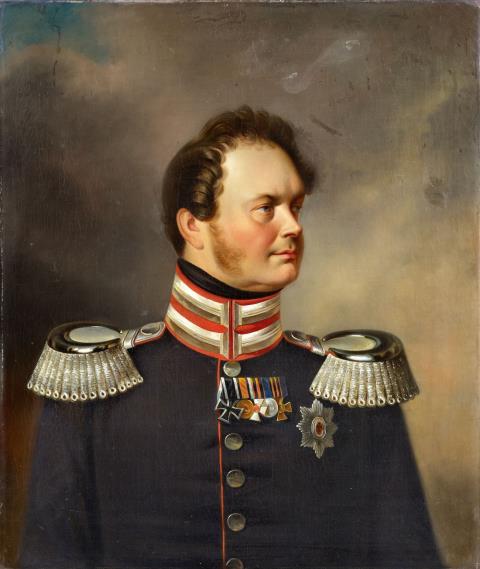 Franz Krüger - Portrait of Frederick William IV