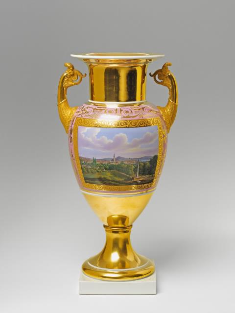 Vase mit Potsdamer Ansichten
