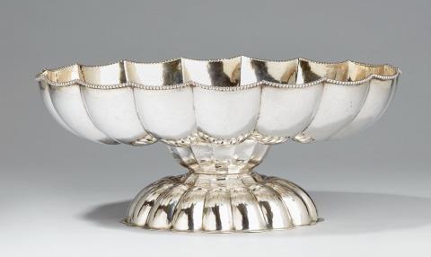 J. C. Klinkosch - A Viennese Art Deco silver stembowl. Marks of J. C. Klinkosch, ca. 1920/30.