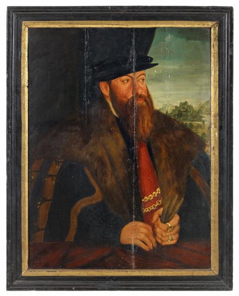 Deutscher Meister des 16. Jahrhunderts - Bildnis des Grafen Wolfgang zu Stolberg und Wernigerode
