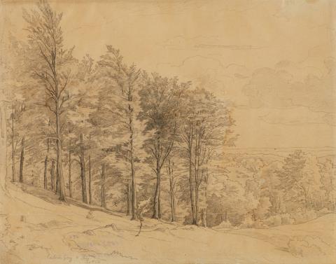Ludwig Richter - A Wooded Landscape