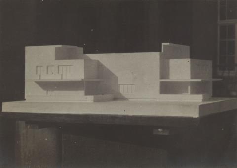 Bauatelier Walter Gropius - Modell eines Bauhausmeister-Einzelhauses, Dessau