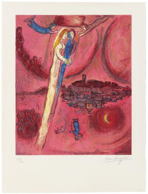 Nach Marc Chagall - Le Cantique des Cantiques