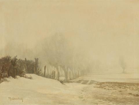 Max Clarenbach - "Schnee und Nebel"