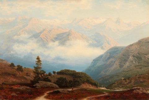 Stanislaus Graf von Kalckreuth - Mountain Landscape in the Pyrenees