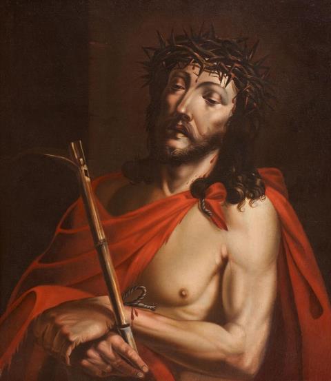  Netherlandish Caravaggist - Christ as the Man of Sorrows