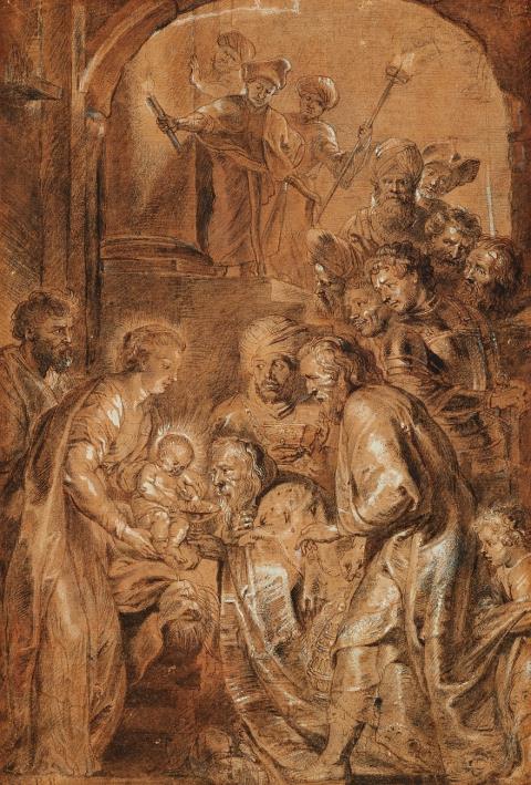 Lucas Vorsterman - The Adoration of the Magi
