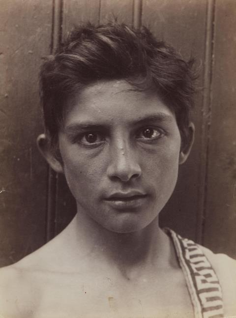 Wilhelm von Gloeden - Untitled (Portrait of a boy)