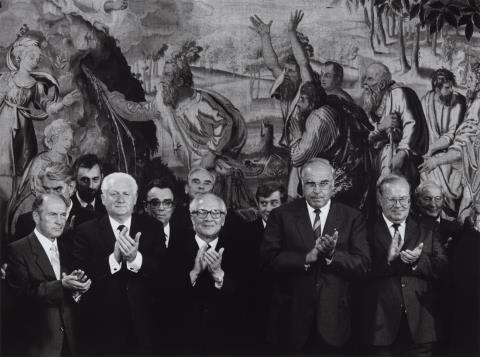 Barbara Klemm - Erich Honecker, Helmut Kohl, Bonn