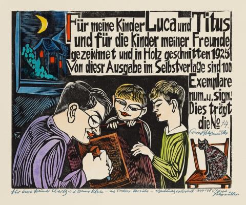 Conrad Felixmüller - ABC - Ein geschütteltes, geknütteltes Alphabet in Bildern und Versen
