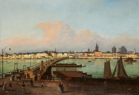 Anton Dietzler - A View of Cologne