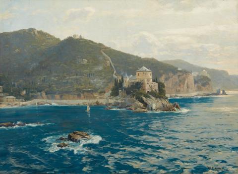 Willy Hamacher - Italian Coastal Landscape