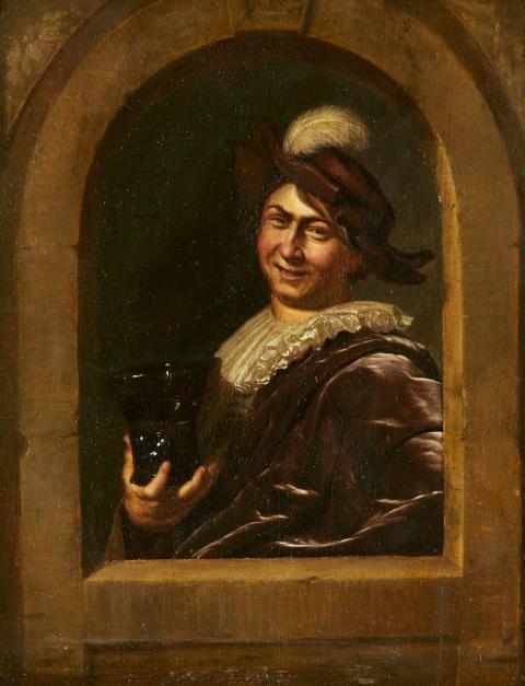 Frans van Mieris - The Merry Drinker