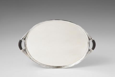 A Copenhagen silver tray No. 251