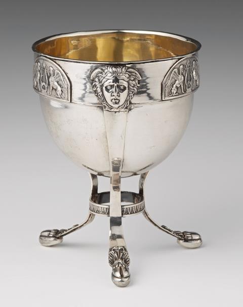 Johann Martin Schott - A Frankfurt silver sugar bowl