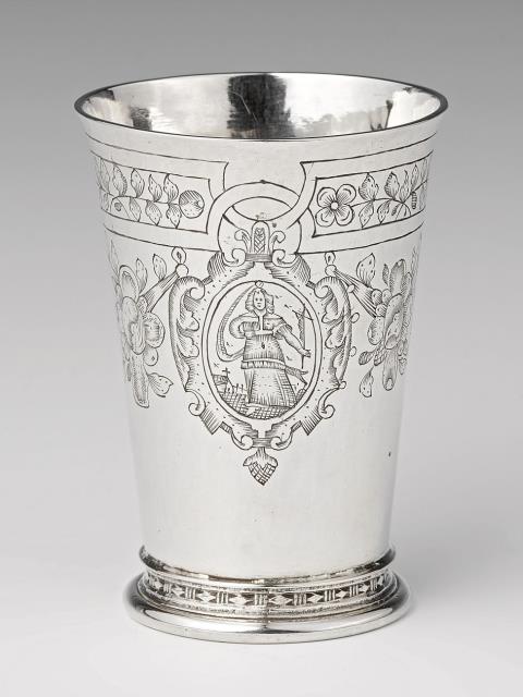 Godtschalck Janssen - A small Cologne silver beaker