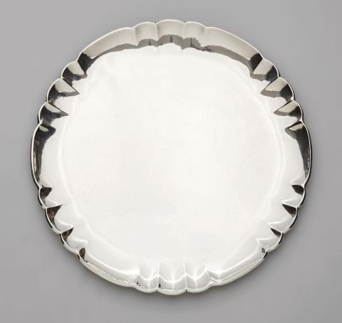 Oscar Gundlach-Pedersen - A Copenhagen silver tray, no. 519
