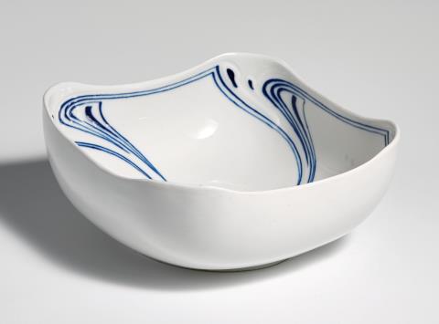 Henry Van De Velde - A Meissen porcelain salad bowl by Henry van de Velde