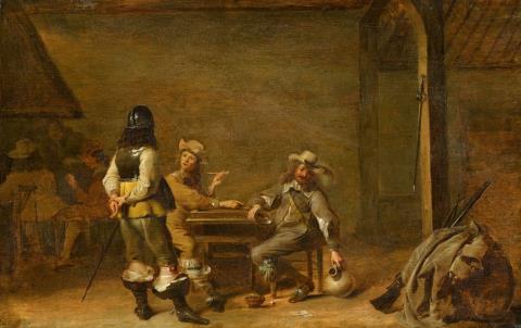 Jacob Duck - Soldiers in a Guardroom