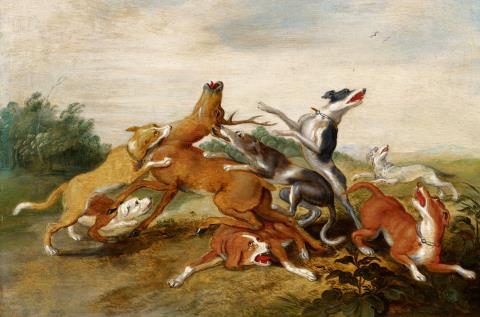 Jan van Kessel the Elder - A Deer Hunt