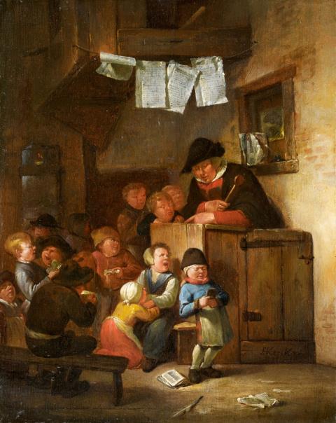 Egbert van Heemskerck the Elder - The Classroom
