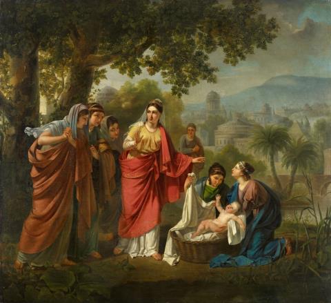 Joseph-Louis Geirnaert - Die Auffindung des Mosesknaben