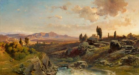 Fritz Bamberger - View of the Sierra Nevada